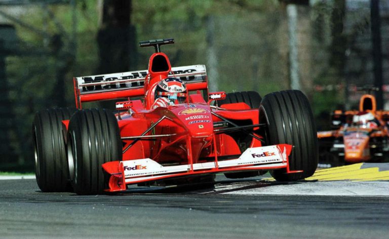 TOP 10: Cele mai reușite monoposturi Ferrari de Formula 1 (locul 7 – Ferrari F1-2000)