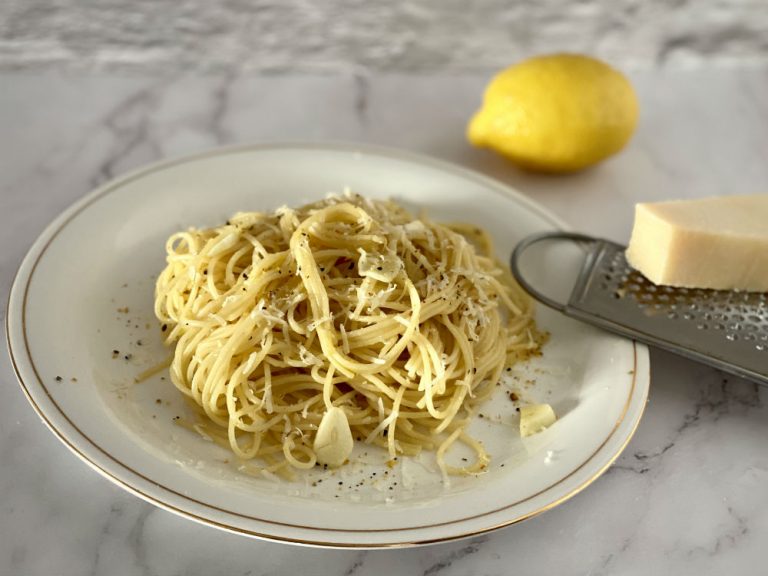 [REȚETĂ] Spaghete cu sos de lămâie